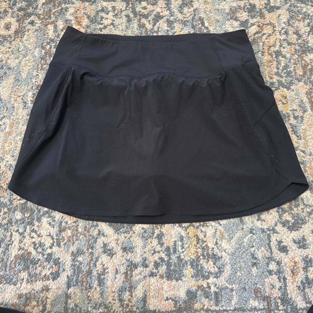 Athleta Run With It Skort- Medium- Black